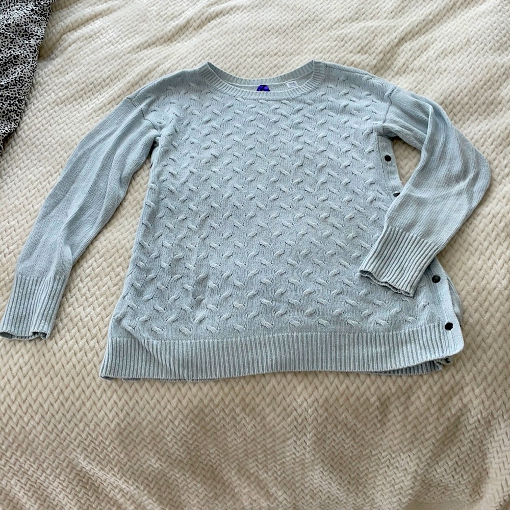 Seraphine Maternity Blue Sweater